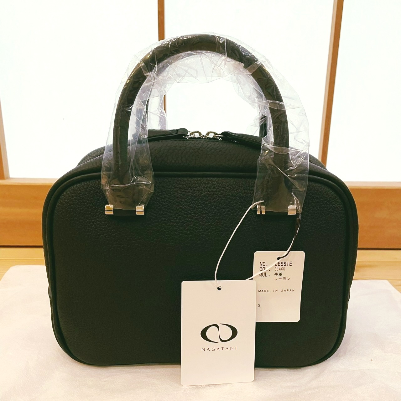 日本製包包  Nagatani 皮革 Mini Boston bag