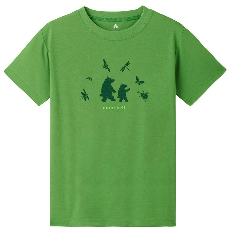 montbell童裝Tee WIC.T 童童 找找昆蟲DESIGN 130-160