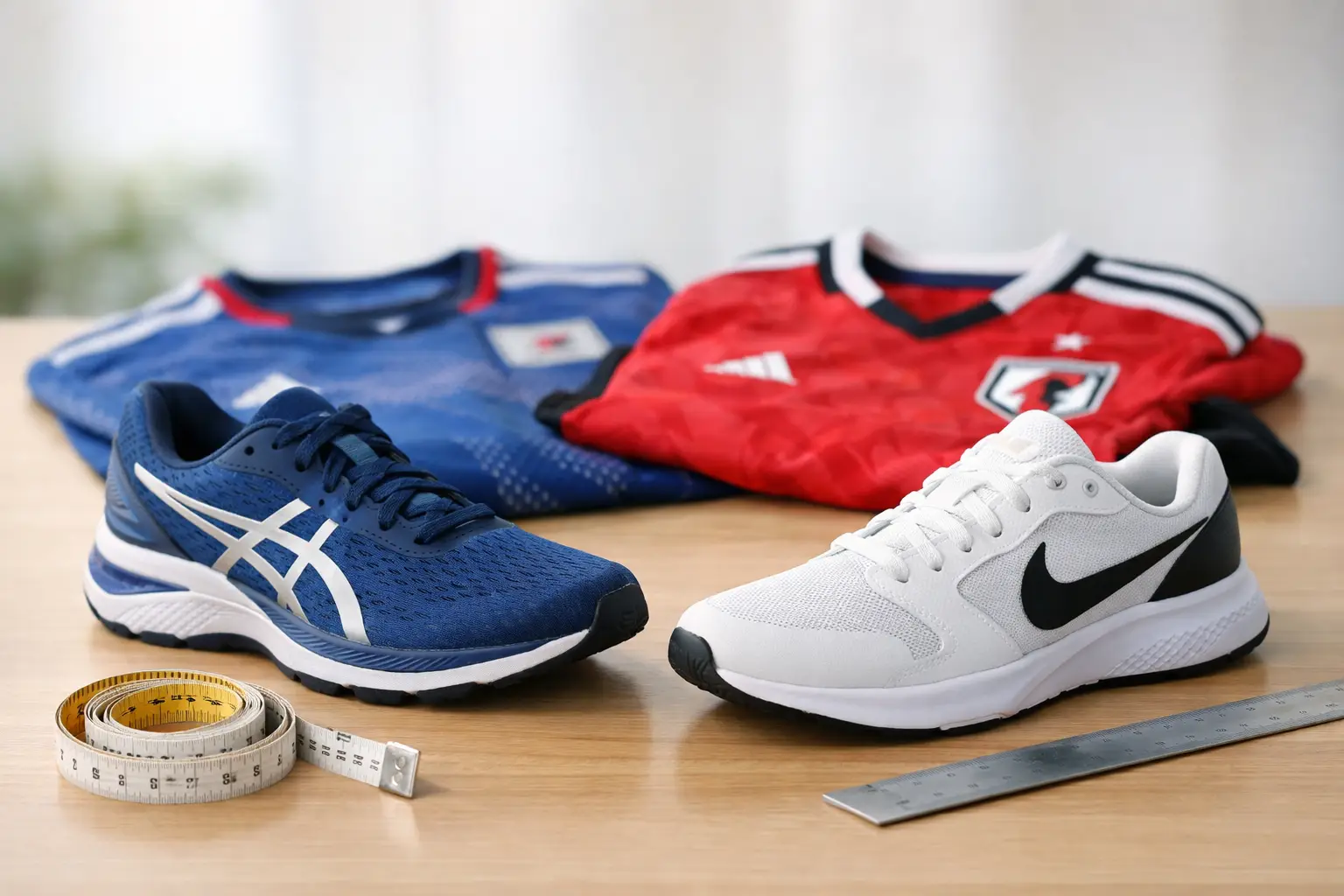 日本運動服飾尺碼指南：日版 ASICS、Nike 與球衣怎麼選才不踩雷